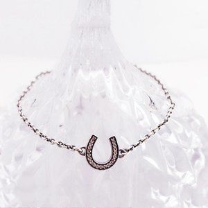 Authentic Pandora Silver Symbol Of Luck Horseshoe